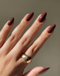 لاک قهوه_ای شکلاتی